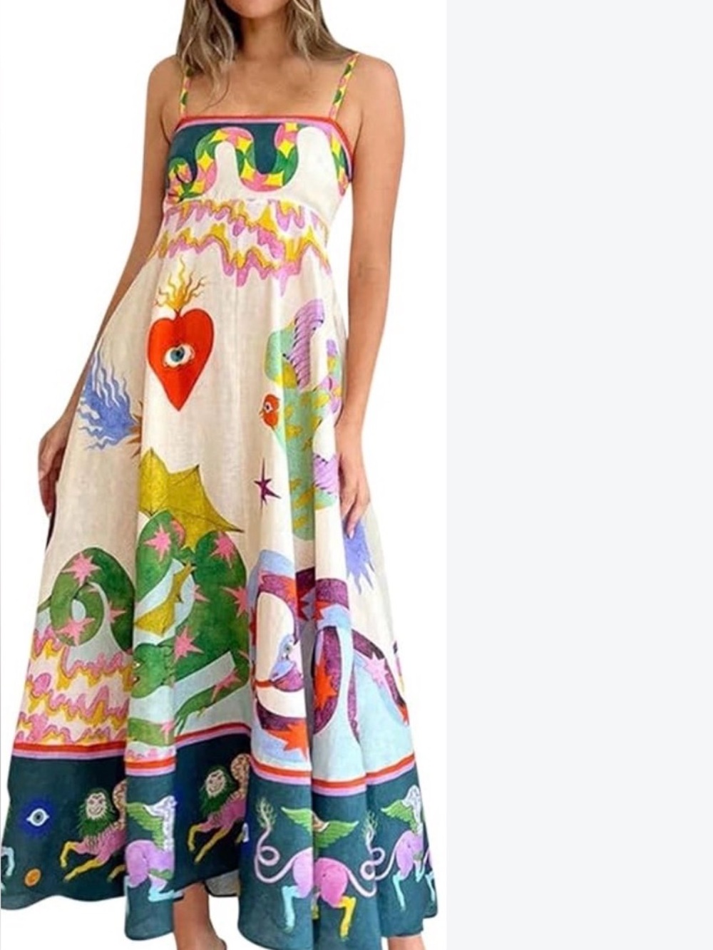 Bohemian Multicolor Printed dress
